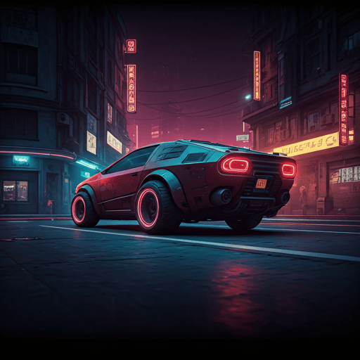 Neon Drifter 2 game artwork