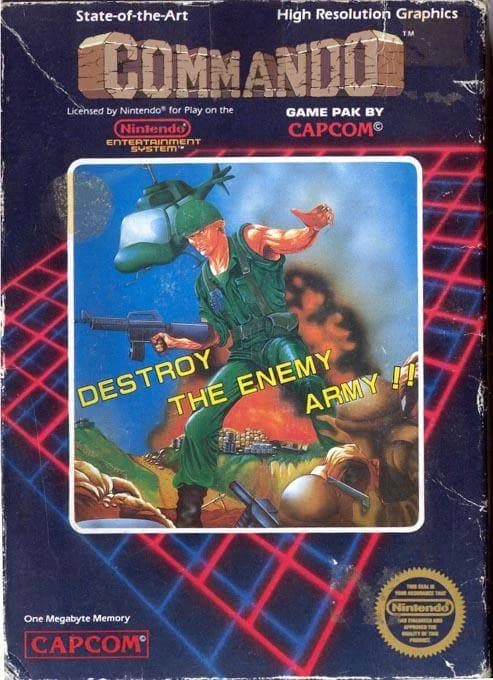 Commando game artwork