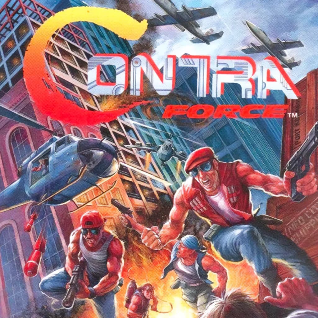 Contra: The Force game artwork