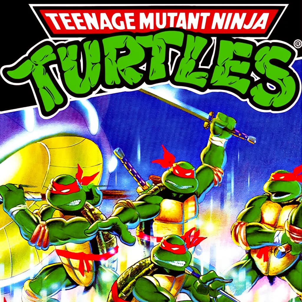 Teenage Mutant Ninja Turtles game artwork
