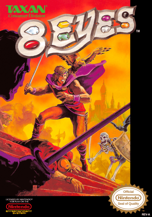 8 Eyes original box art cover