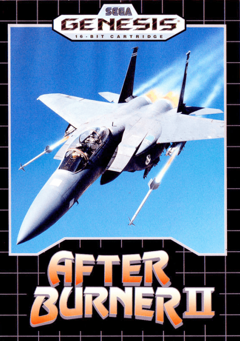 After Burner 2 original box art cover