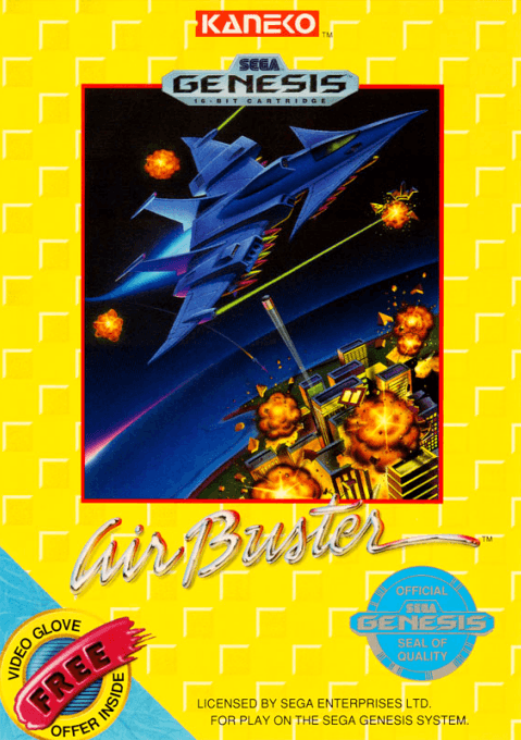 Air Buster original box art cover
