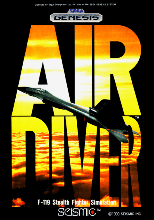 Air Diver original box art cover