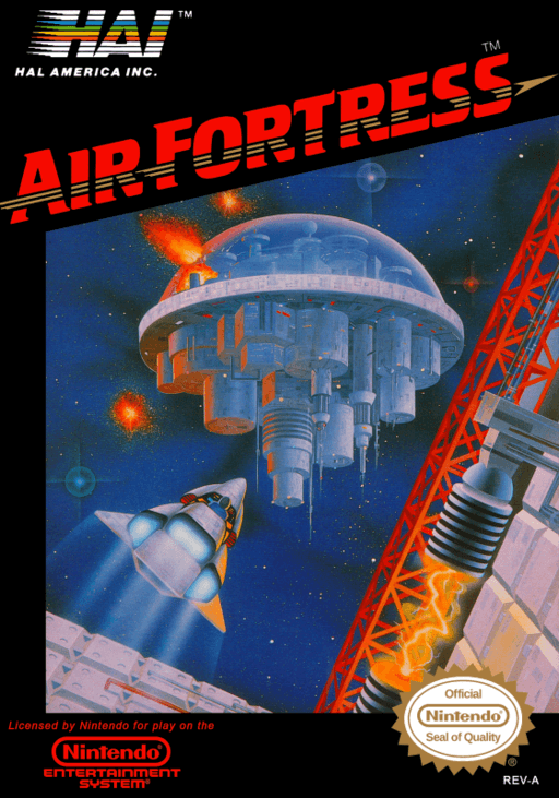 Air Fortress original box art cover