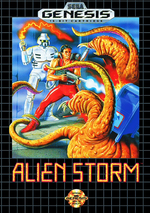 Alien Storm original box art cover