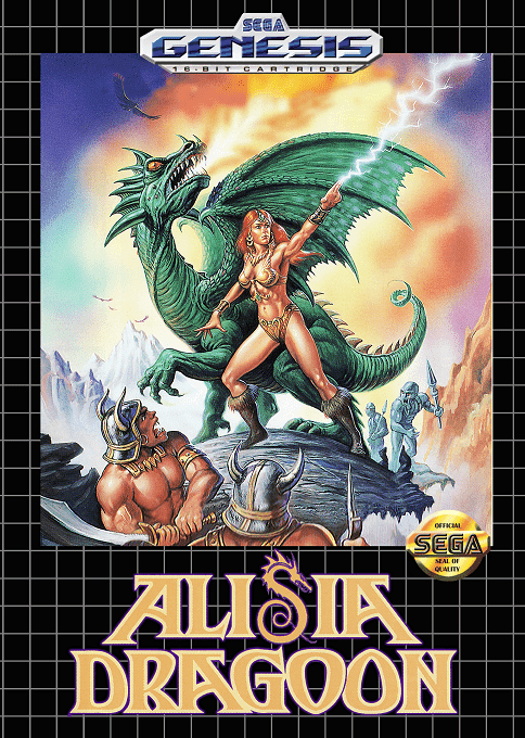 Alisia Dragoon original box art cover