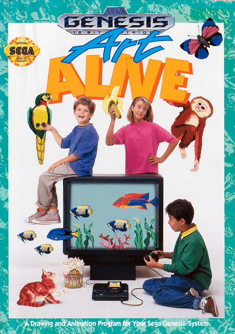 Art Alive original box art cover