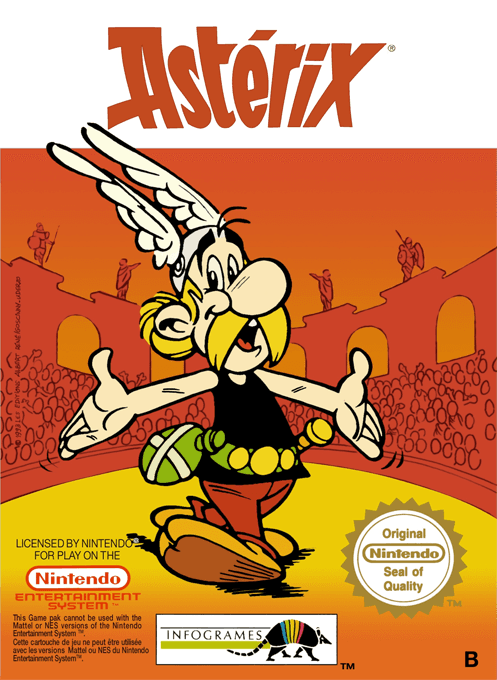Asterix original box art cover