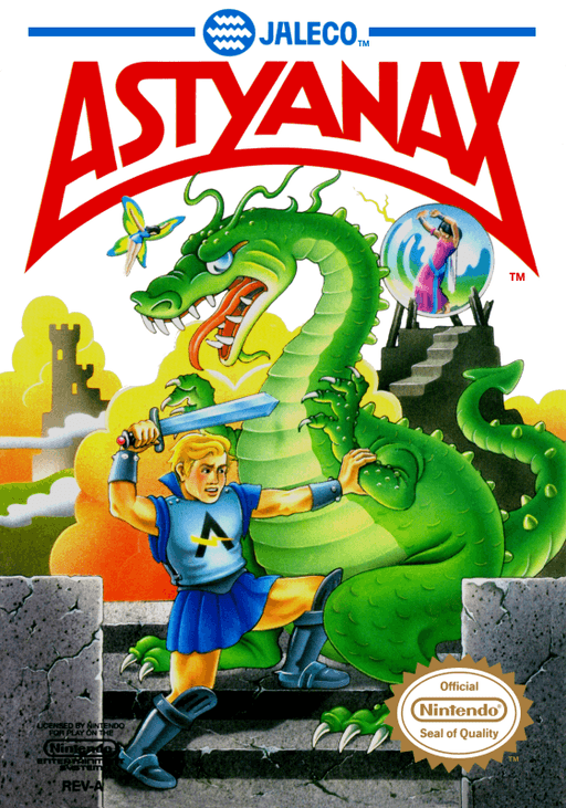 Astyanax original box art cover