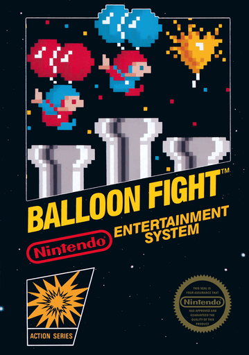 Balloon Fight original box art cover