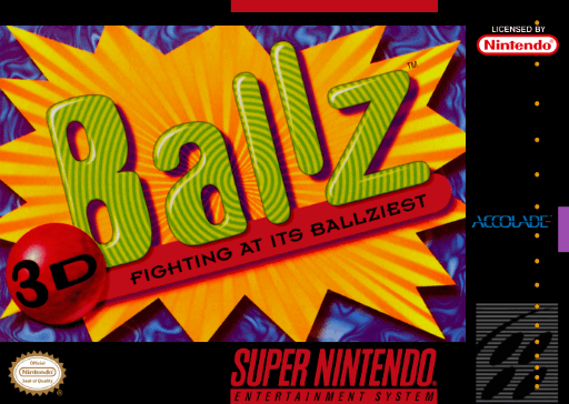 Ballz 3D original box art cover