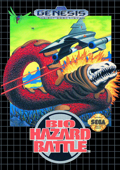 Bio Hazard Battle original box art cover