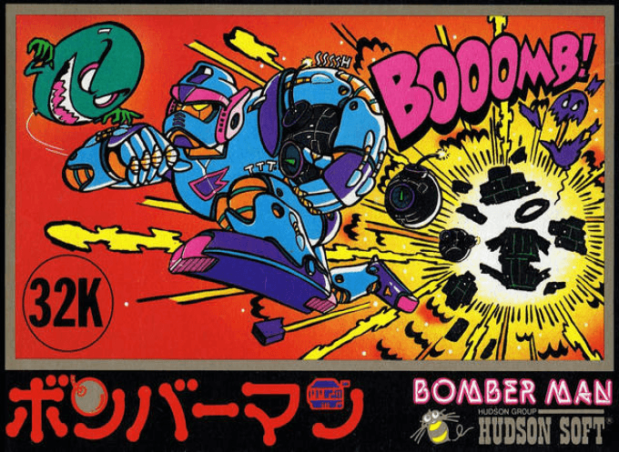 Bomber Mario original box art cover