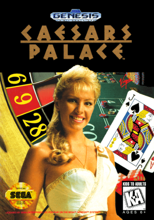 Caesars Palace original box art cover