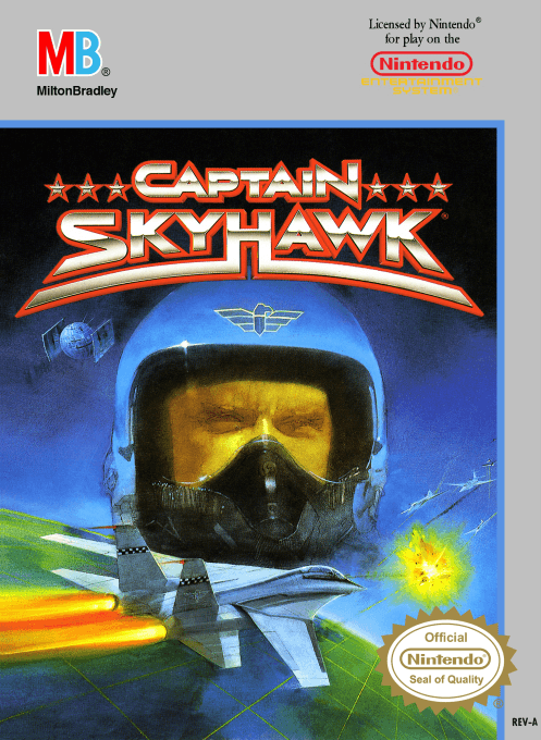 Captain SkyHawk original box art cover