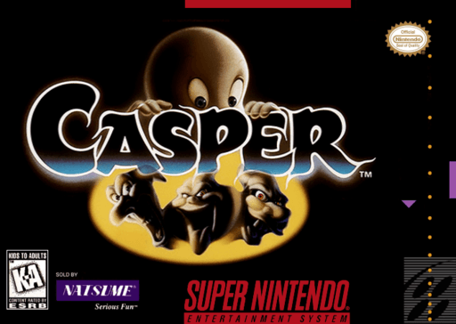 Casper original box art cover