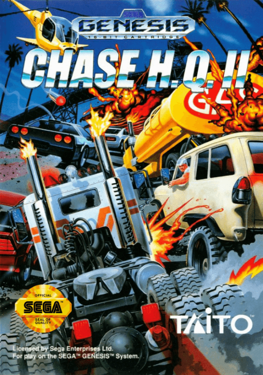 Chase H.Q. 2 original box art cover