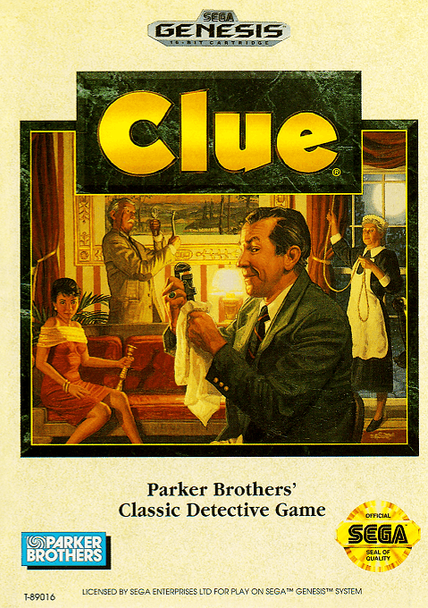 Clue original box art cover