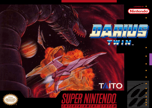 Darius Twin original box art cover