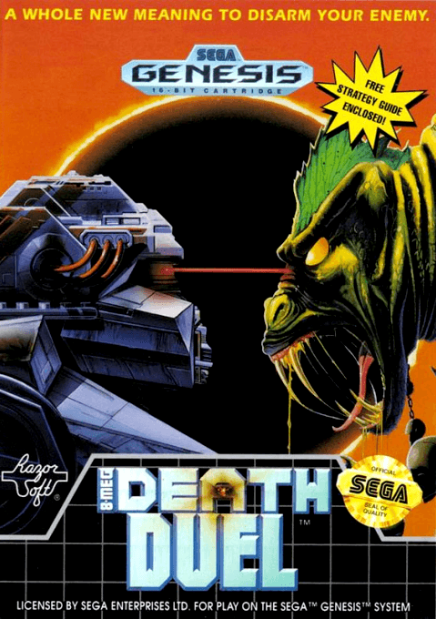 Death Duel original box art cover