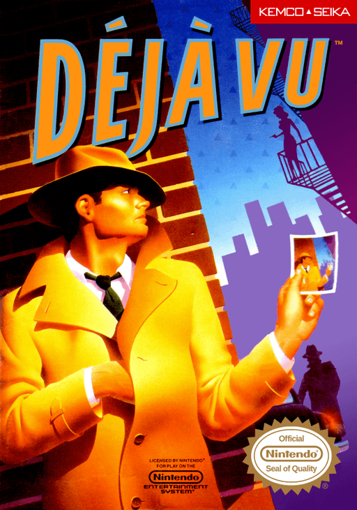 Deja Vu original box art cover