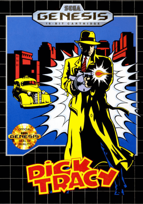 Dick Tracy original box art cover