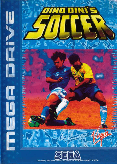 Dino Dini's Soccer original box art cover