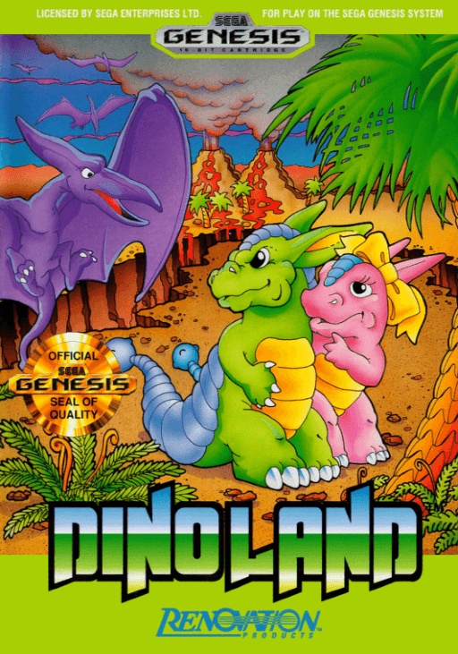 Dino Land original box art cover