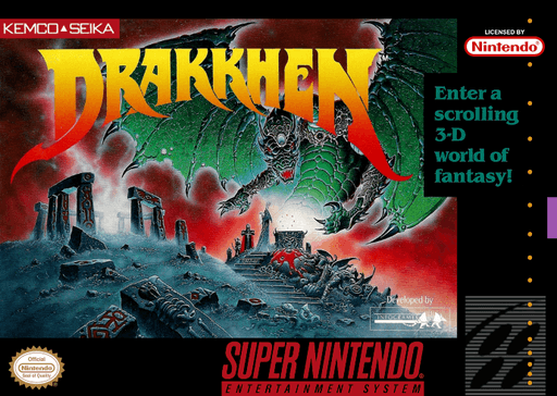 Drakkhen original box art cover
