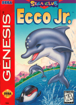Ecco Jr. original box art cover
