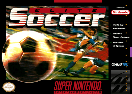 Elite Soccer original box art cover