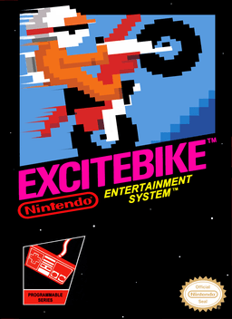 Excitebike original box art cover