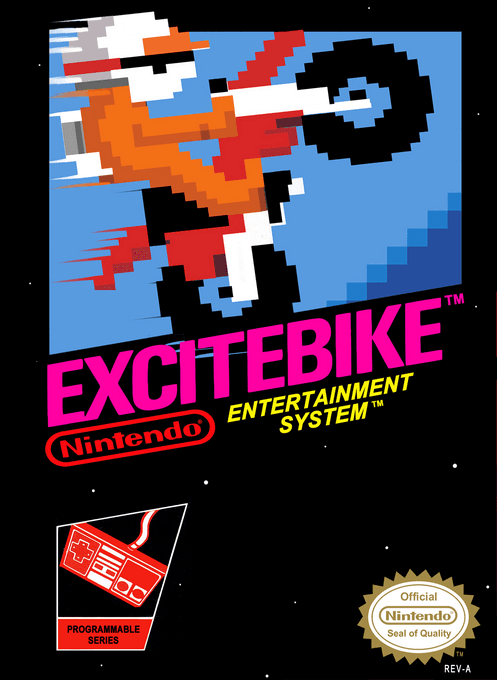 Excitebike (Hack) original box art cover