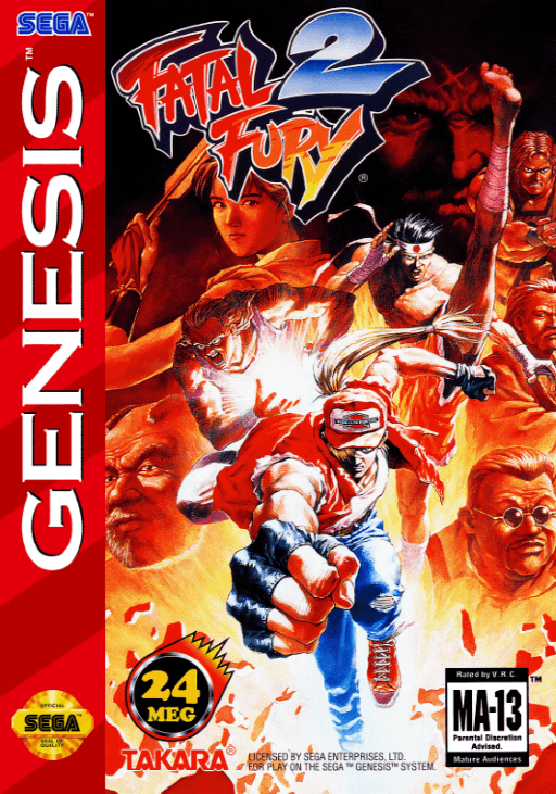 Fatal Fury 2 original box art cover