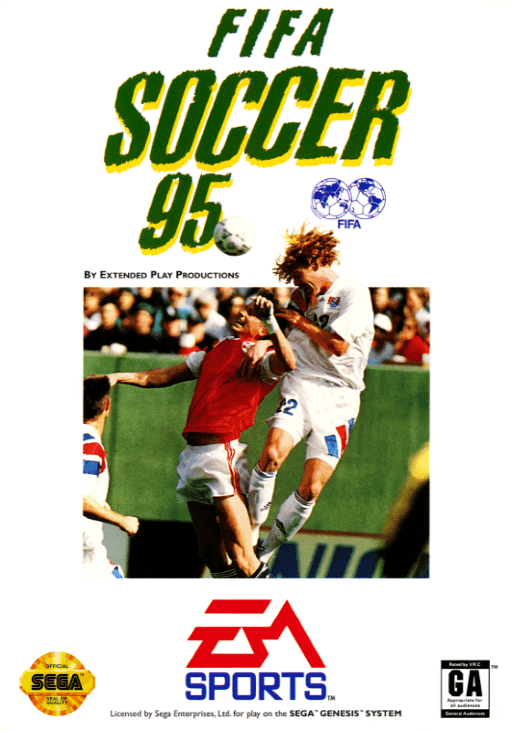 FIFA Soccer 95 original box art cover