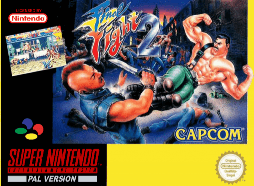 Final Fight 2 original box art cover
