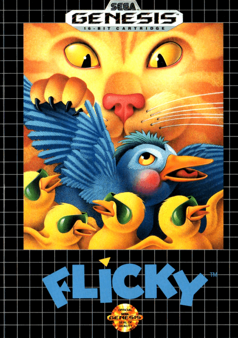 Flicky original box art cover