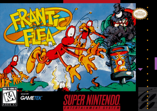 Frantic Flea original box art cover