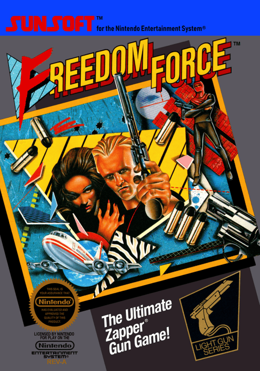 Freedom Force original box art cover
