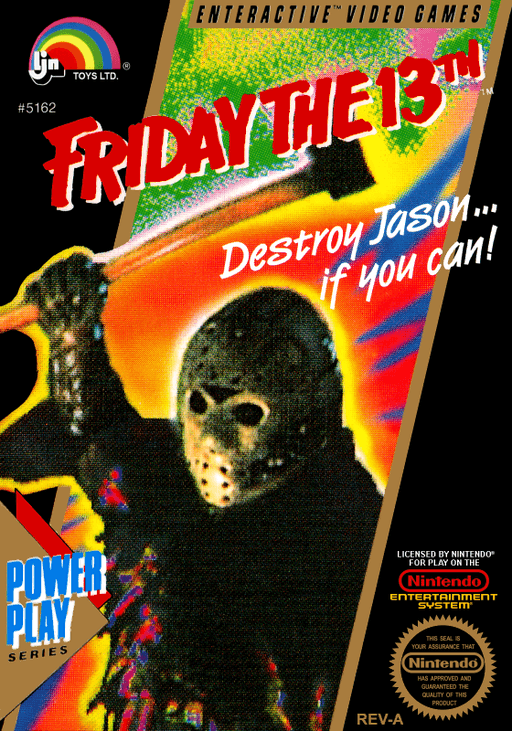 Friday the 13th original box art cover