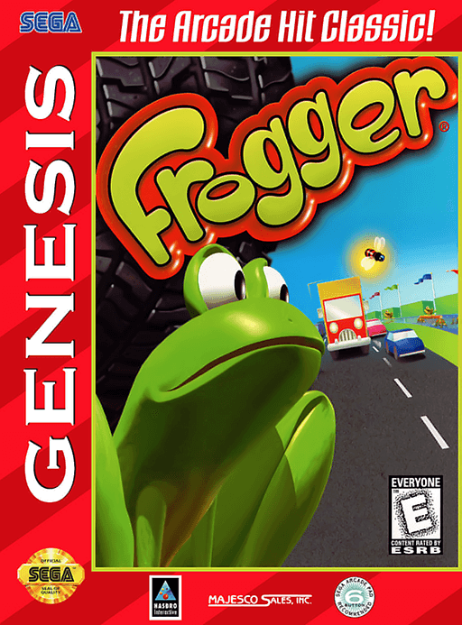 Frogger original box art cover