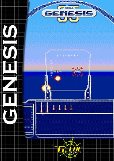 G-LOC - Air Battle original box art cover