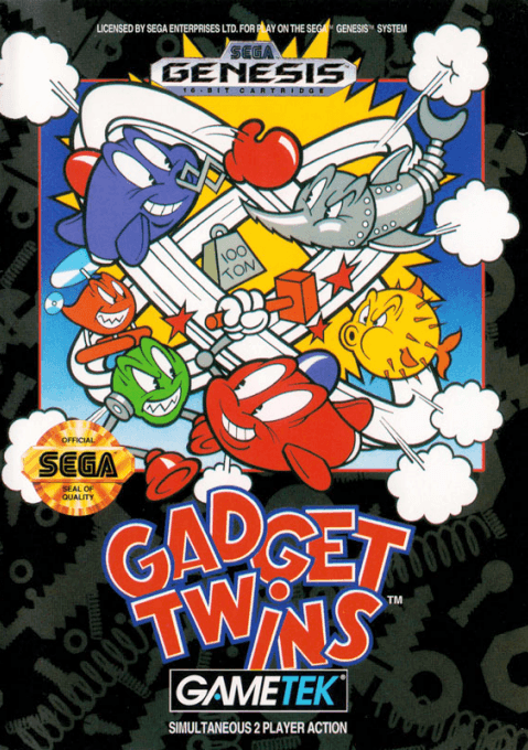Gadget Twins original box art cover