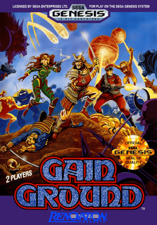 Gain Ground original box art cover