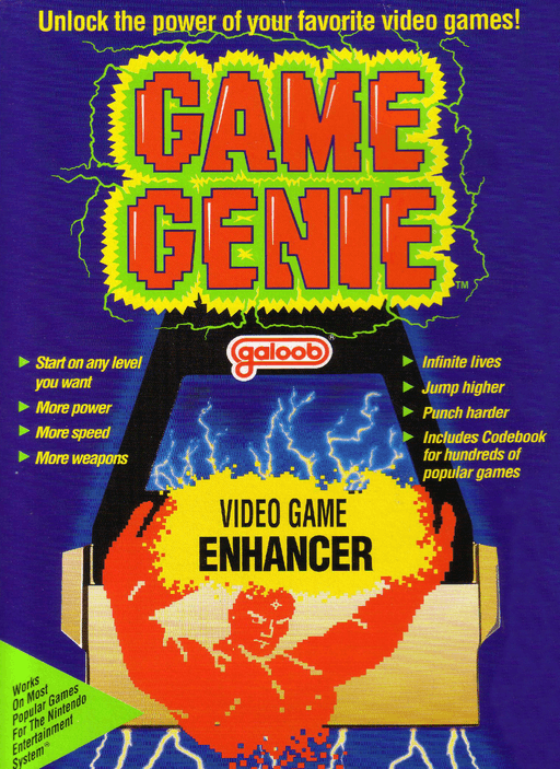 Game Genie original box art cover