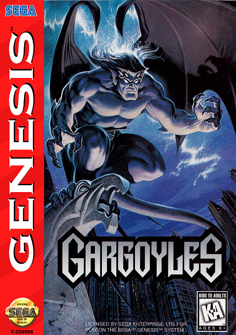 Gargoyles original box art cover