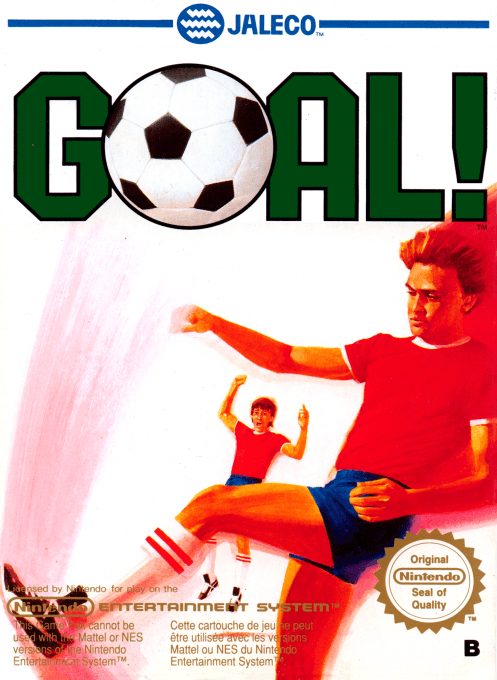 Goal! (Europe) original box art cover