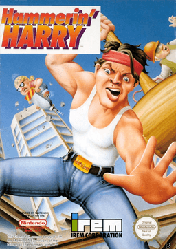 Hammerin' Harry original box art cover
