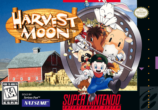 Harvest Moon original box art cover